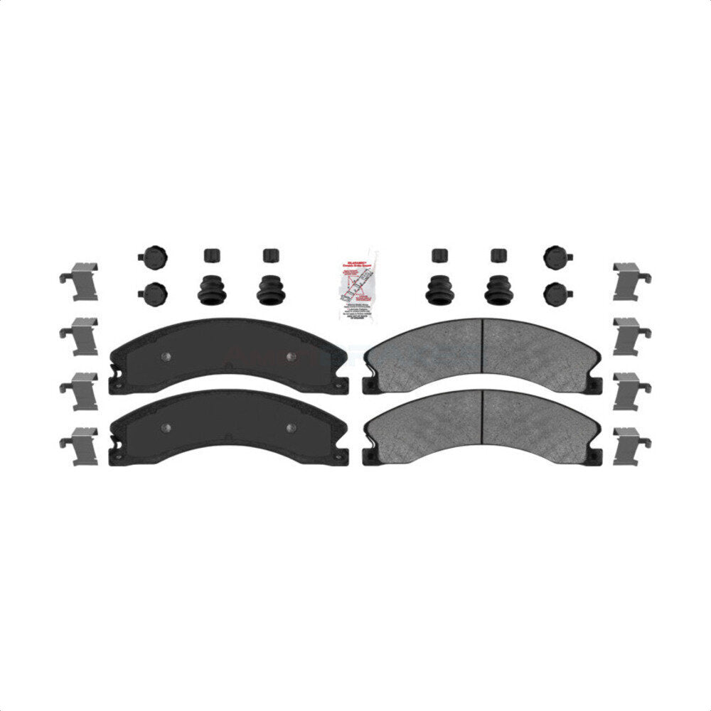 Semi-Metallic Disc Brake Pads NWF-ASD1411 For GMC Chevrolet Sierra 2500 HD 3500