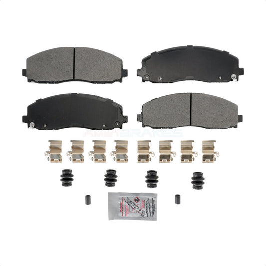 Semi-Metallic Disc Brake Pads Front NWF-ASD1589 For Dodge Grand Caravan Jeep &