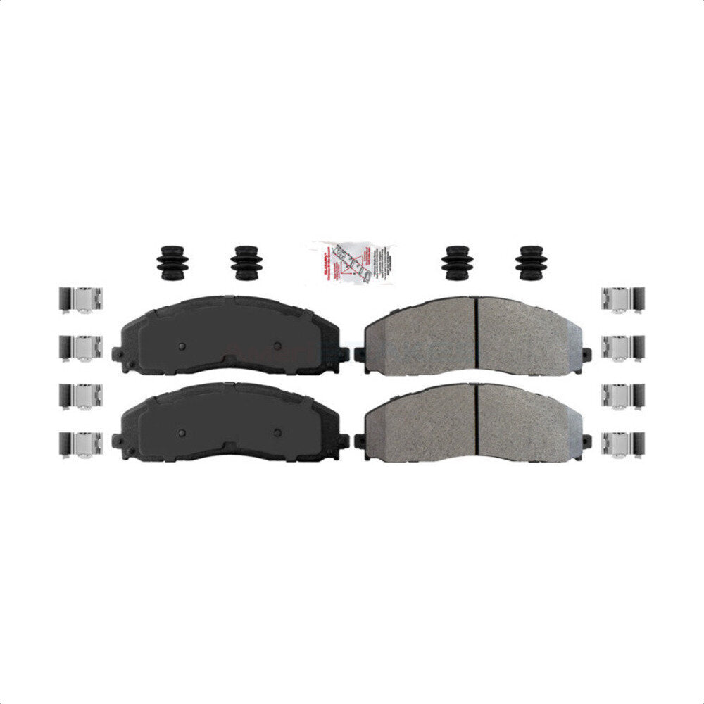 Semi-Metallic Disc Brake Pads Front NWF-ASD1680 For Ford F-350 Super Duty F-250
