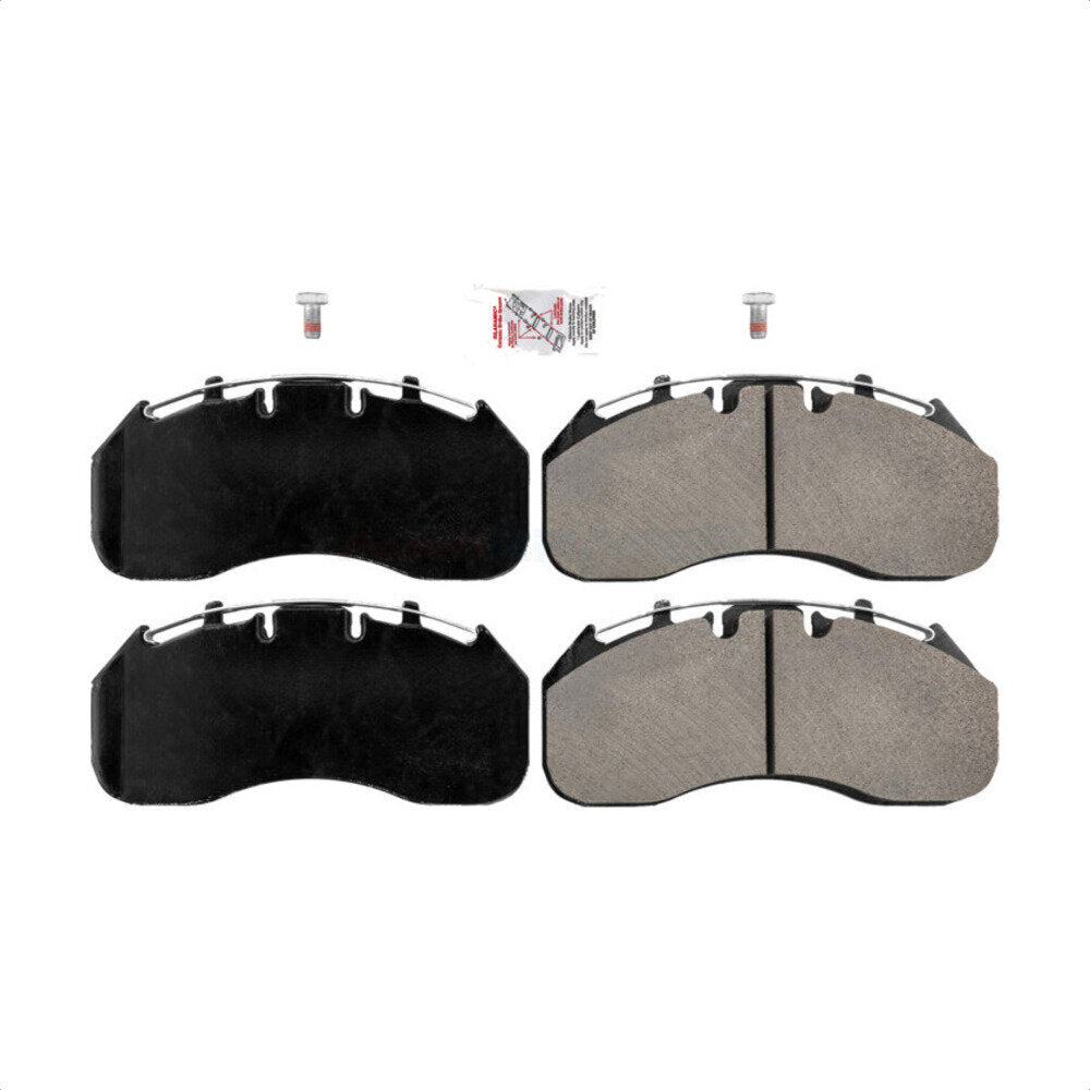 Semi-Metallic Disc Brake Pads NWF-ASD1690 For Prevost Motor Coach Industries XL2