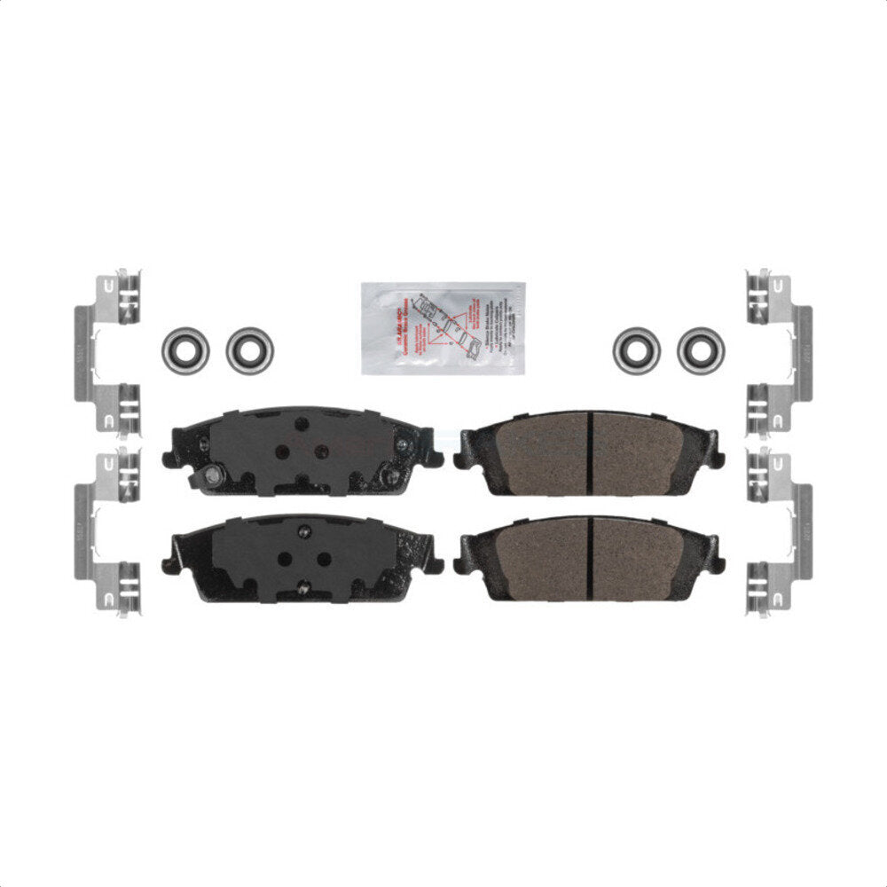 Semi-Metallic Disc Brake Pads Rear NWF-ASD1707 For Chevrolet GMC Silverado 1500