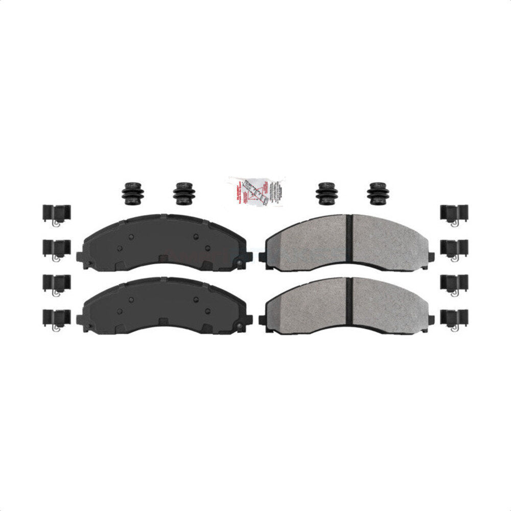 Semi-Metallic Disc Brake Pads NWF-ASD2018 For Ford F-450 Super Duty F-550 F-600