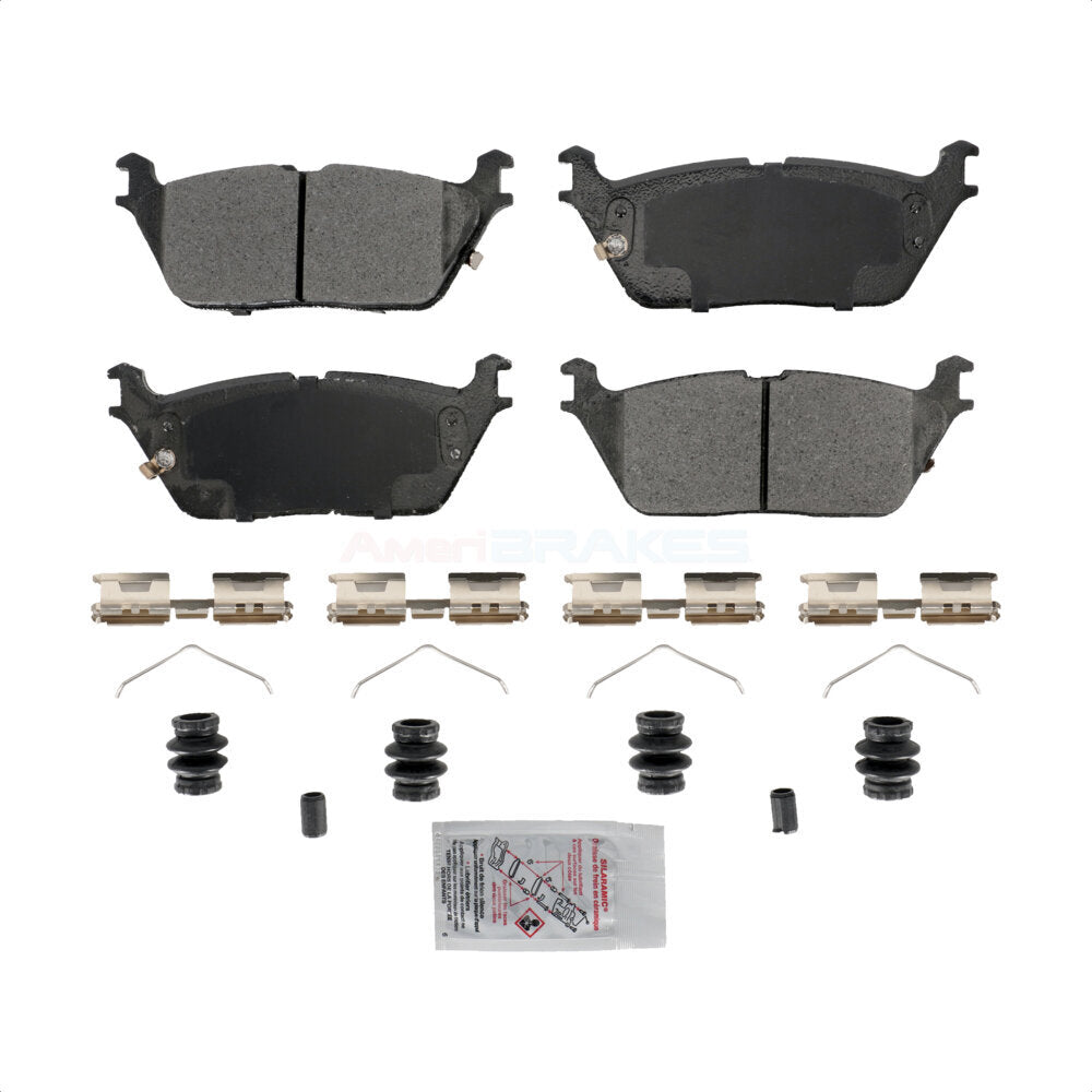 Semi-Metallic Disc Brake Pads Rear NWF-ASD2169 For Ram 1500 Jeep Wagoneer Grand