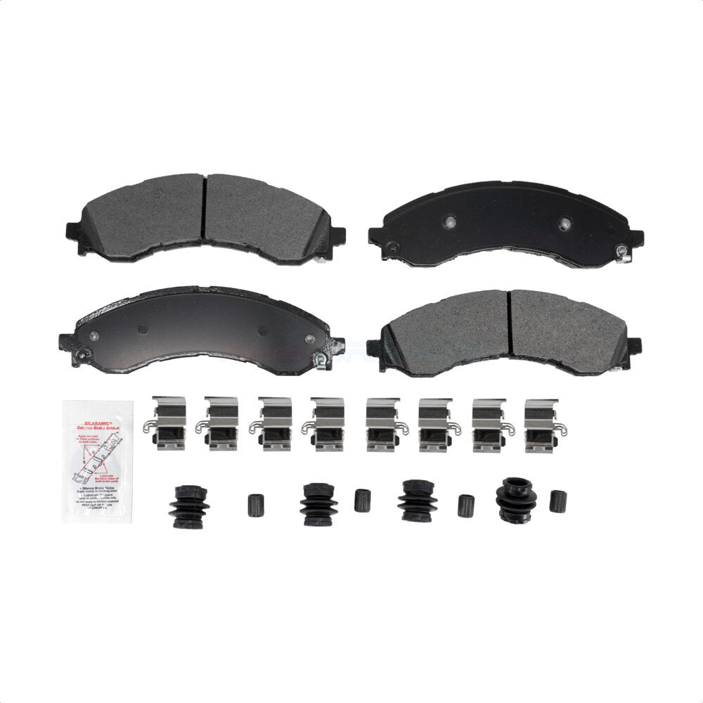 Semi-Metallic Disc Brake Pads Front NWF-ASD2404 For GMC Chevrolet Savana 2500