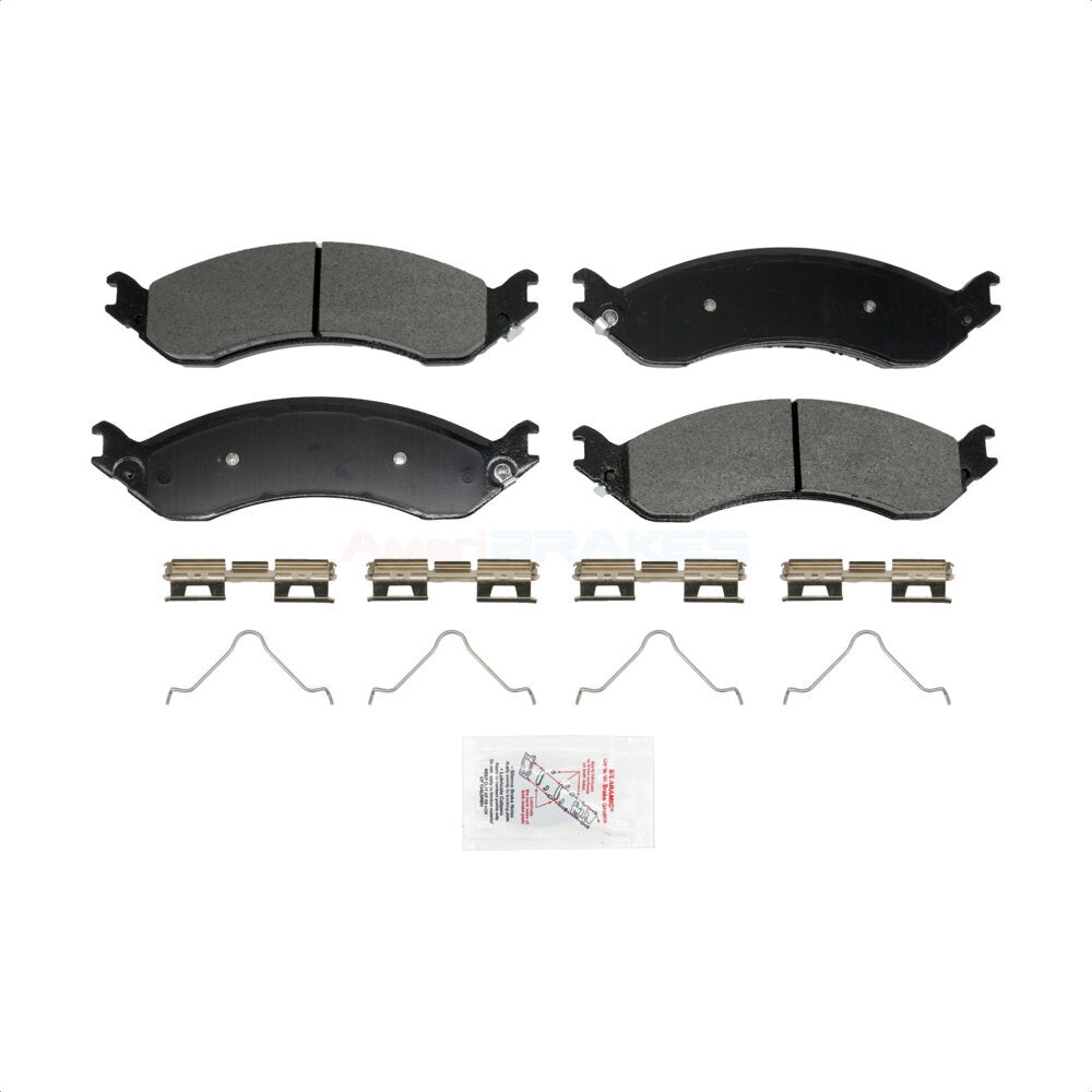 Semi-Metallic Disc Brake Pads Rear NWF-ASD2406 For GMC Chevrolet Savana 2500