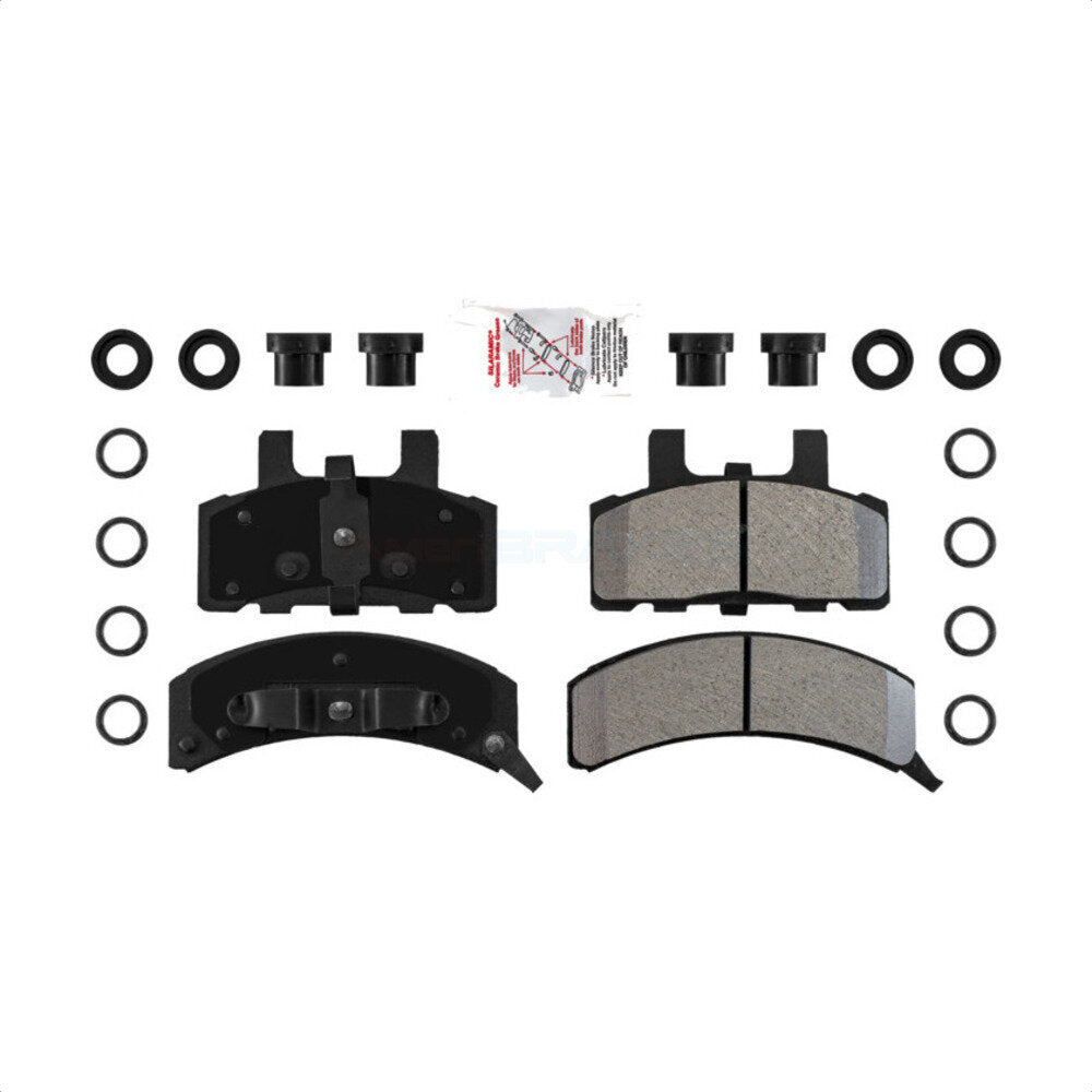 Semi-Metallic Disc Brake Pads Front NWF-ASD369 For Chevrolet GMC K1500 C1500 Ram
