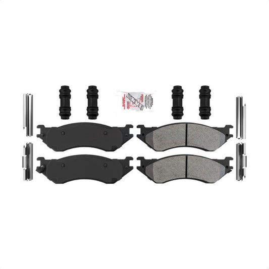 Semi-Metallic Disc Brake Pads Front NWF-ASD702 For Ford F-150 Dodge Ram 1500 HD