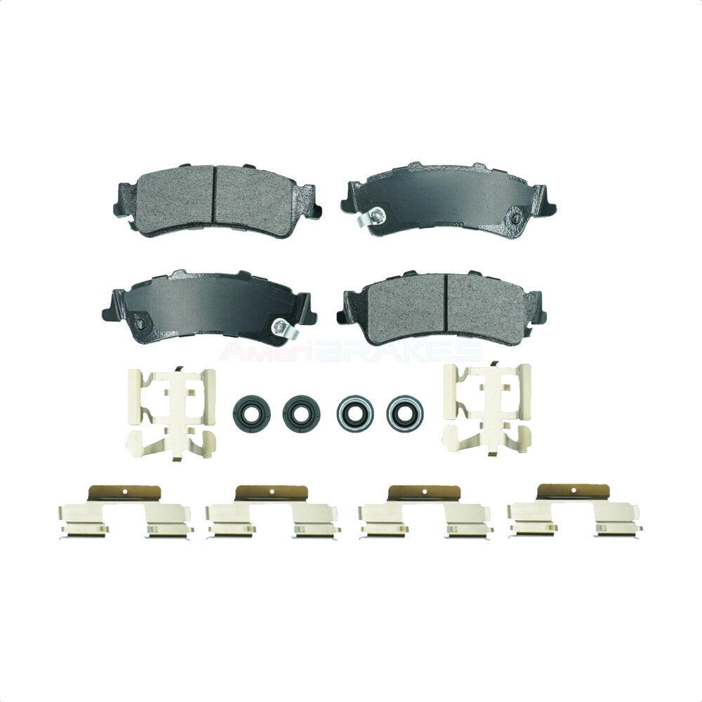 Semi-Metallic Disc Brake Pads Rear NWF-ASD792A For Chevrolet GMC Silverado 1500