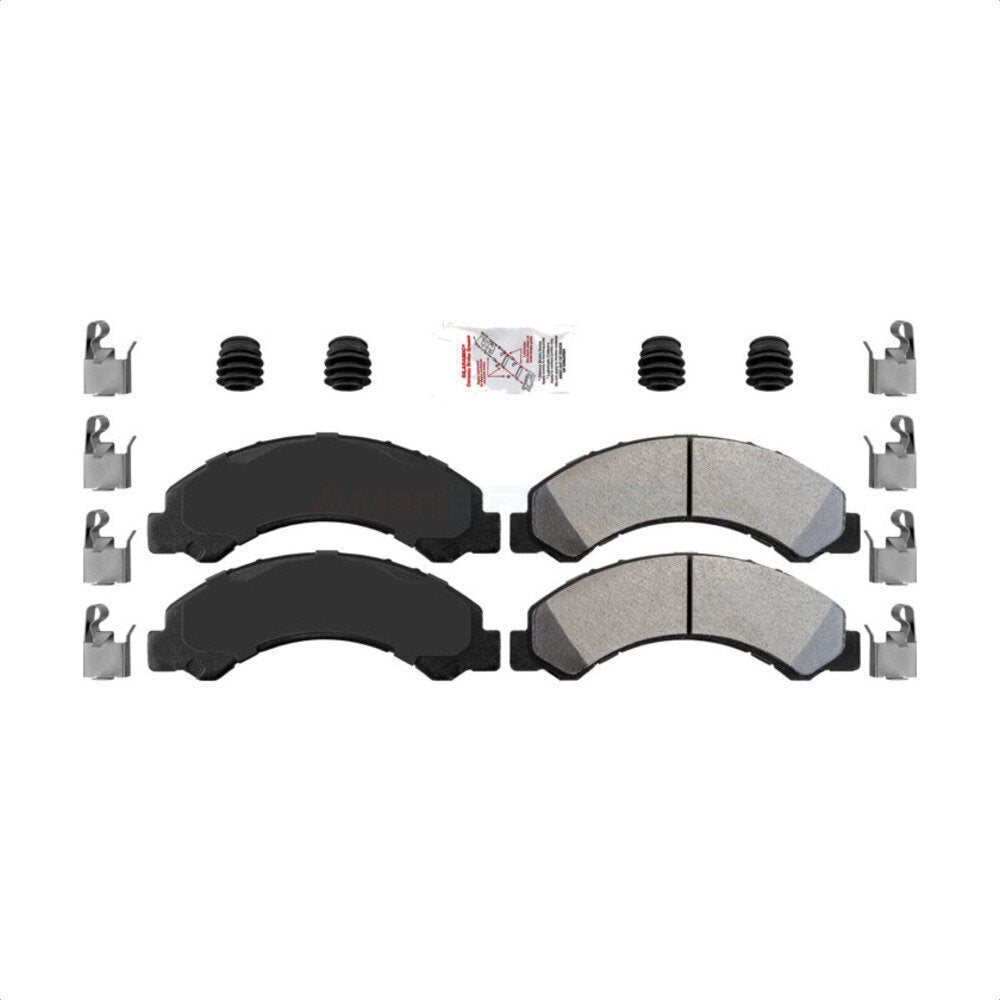 Semi-Metallic Disc Brake Pads Front NWF-ASD825 For GMC W3500 Forward Isuzu NPR