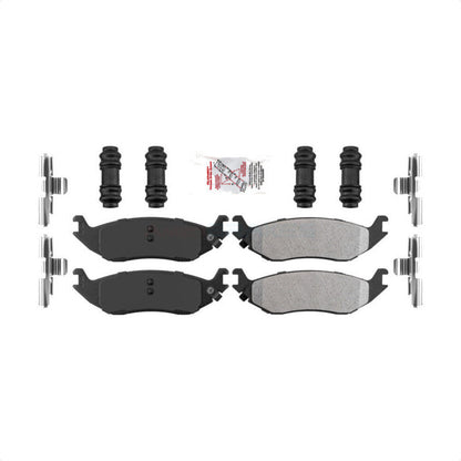 Semi-Metallic Disc Brake Pads Rear NWF-ASD898 For Ram 1500 Classic Dodge Durango