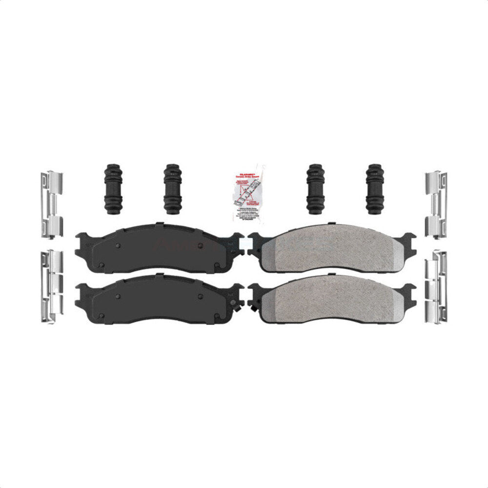 Semi-Metallic Disc Brake Pads Front NWF-ASD965 For Dodge Ram 1500 3500 2500