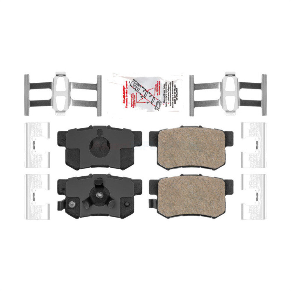 Ceramic Disc Brake Pads Rear NWF-PRC1086 For Honda CR-V Acura RDX Accord