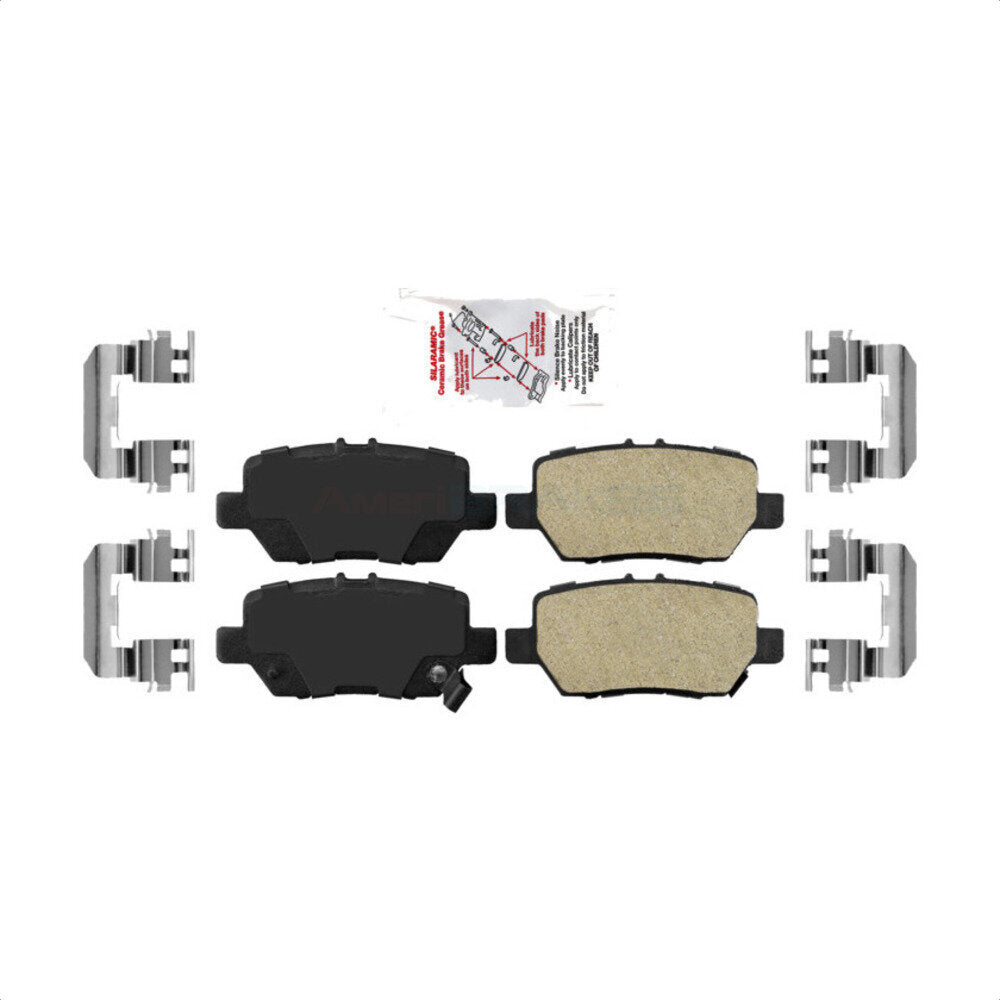 Ceramic Disc Brake Pads Rear NWF-PRC1090 For 2005-2012 Acura RL