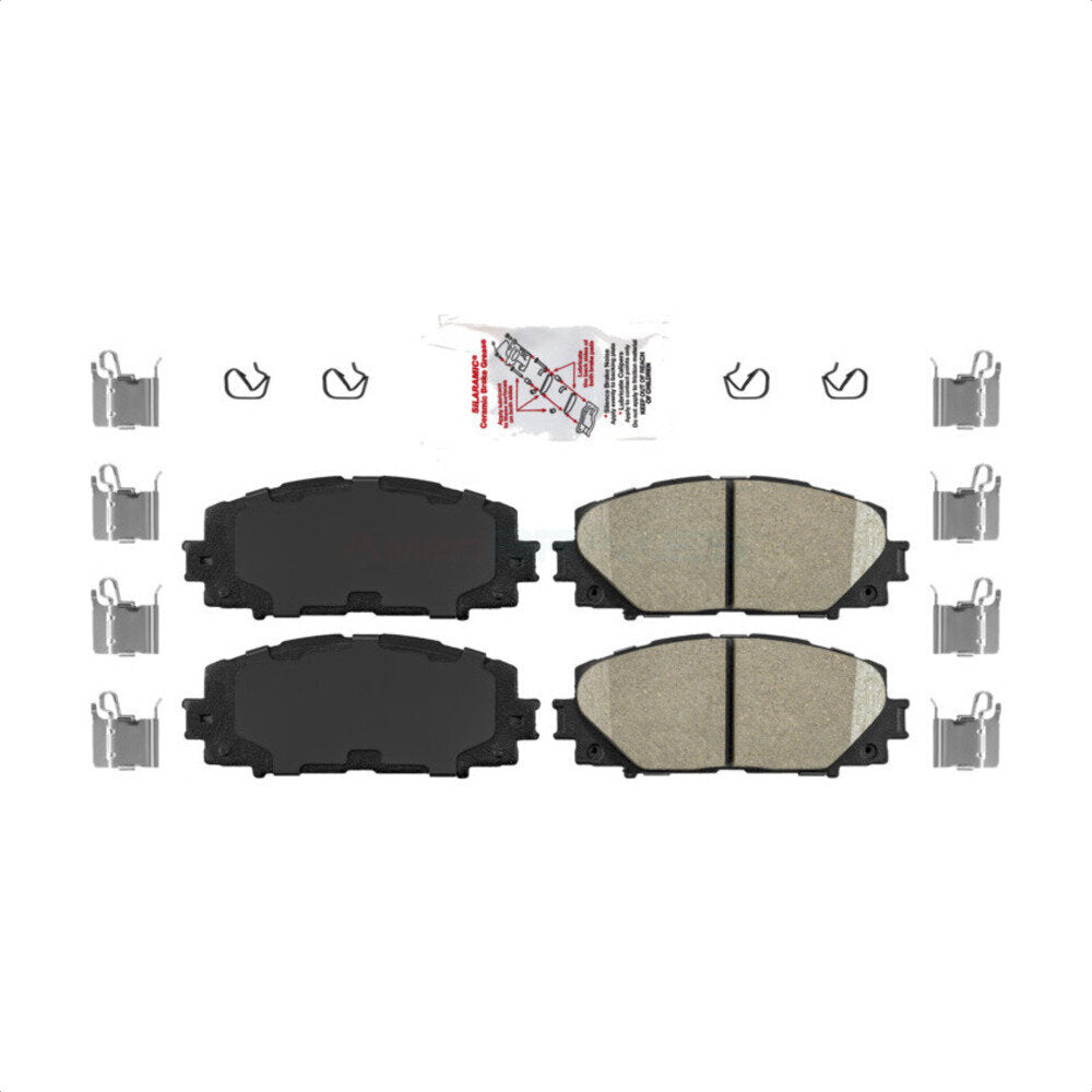 Ceramic Disc Brake Pads Front NWF-PRC1184A For Toyota Yaris Corolla Prius C iQ