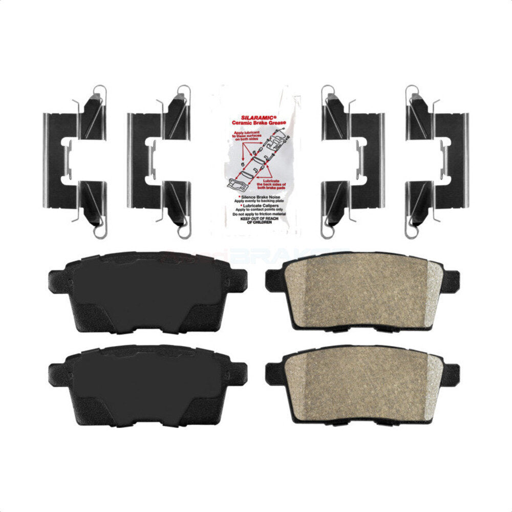 Ceramic Disc Brake Pads Rear NWF-PRC1259 For Mazda Ford Edge CX-7 CX-9 Lincoln