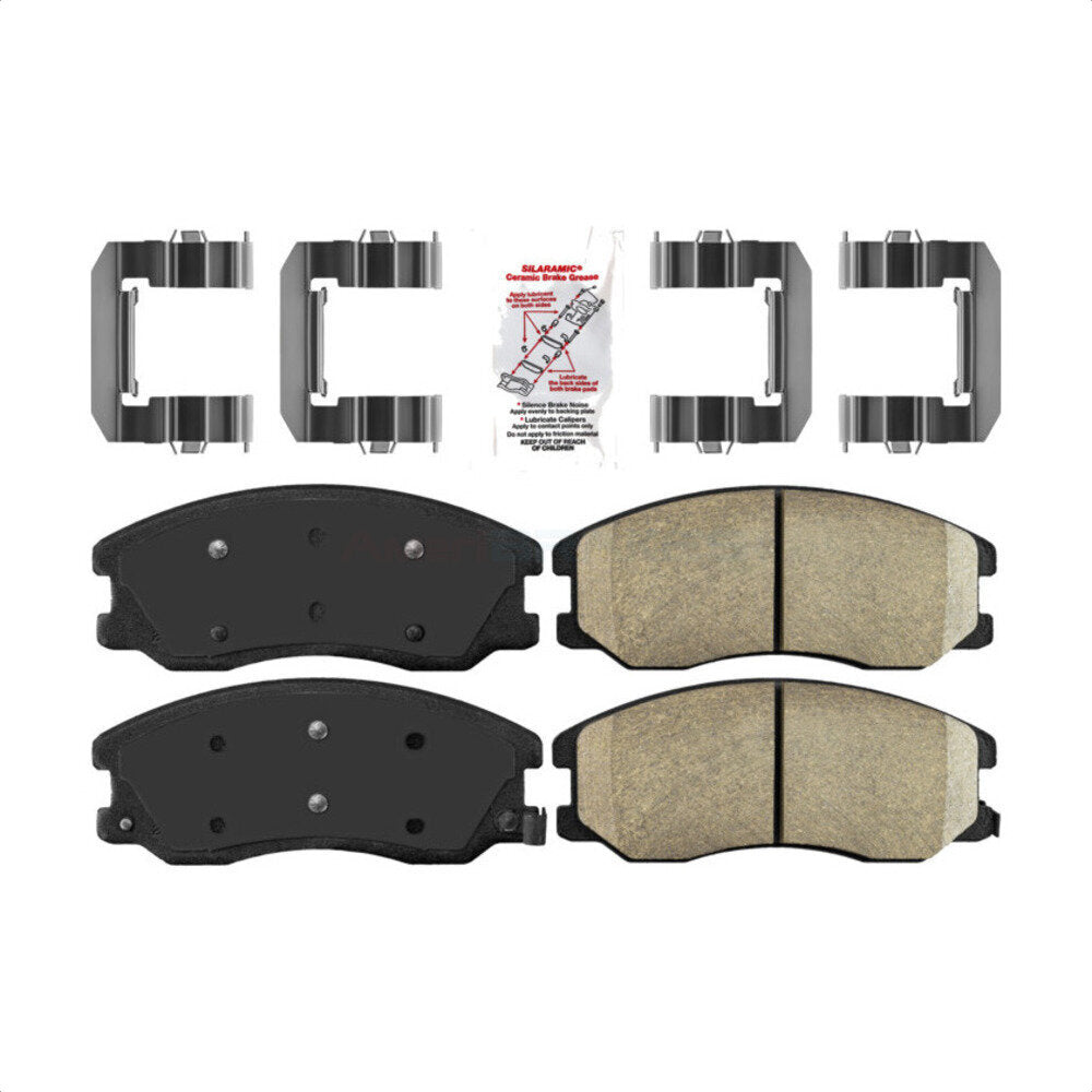 Ceramic Disc Brake Pads Front NWF-PRC1264 For Chevrolet Equinox Pontiac Torrent