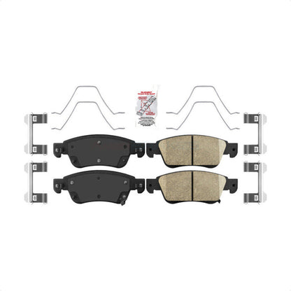 Ceramic Disc Brake Pads Front NWF-PRC1287 For INFINITI G37 G35 Q60