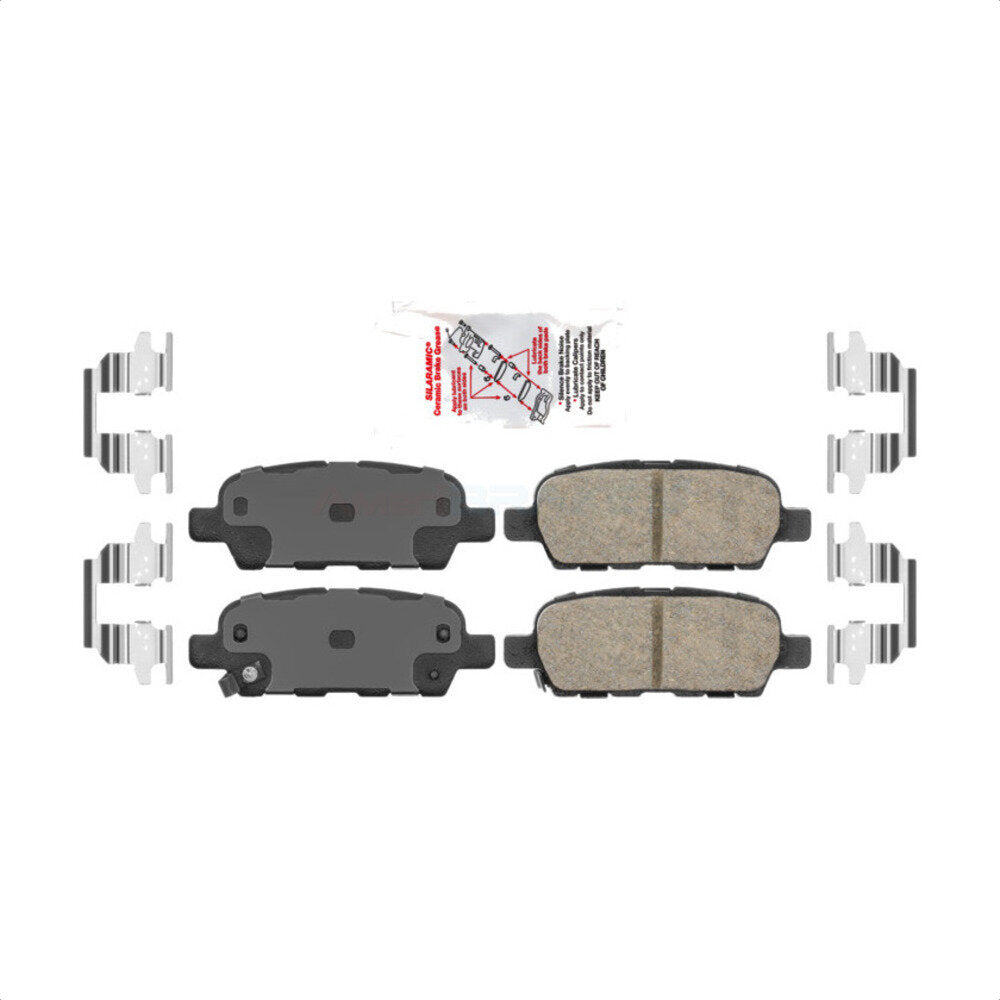 Ceramic Disc Brake Pads Rear NWF-PRC1288 For Nissan Sentra INFINITI Altima G37