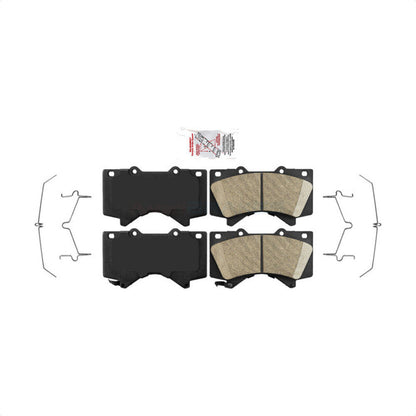 Ceramic Disc Brake Pads Front NWF-PRC1303 For Toyota Tundra Sequoia Lexus LX570