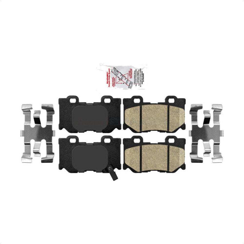Ceramic Disc Brake Pads Rear NWF-PRC1347 For INFINITI Q50 G37 Nissan 370Z Q60 Z
