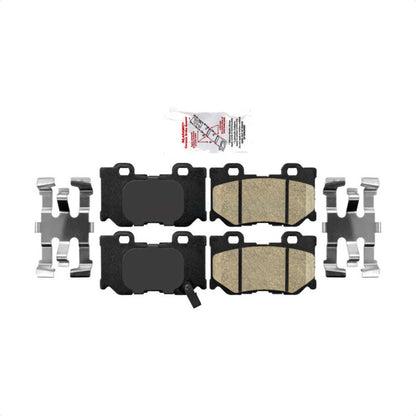 Ceramic Disc Brake Pads Rear NWF-PRC1347 For INFINITI Q50 G37 Nissan 370Z Q60 Z