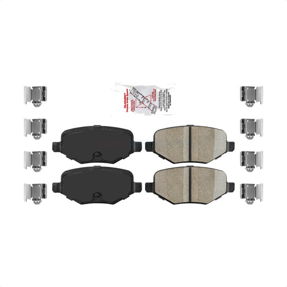Ceramic Disc Brake Pads Rear NWF-PRC1377A For Ford Explorer Edge Flex Lincoln