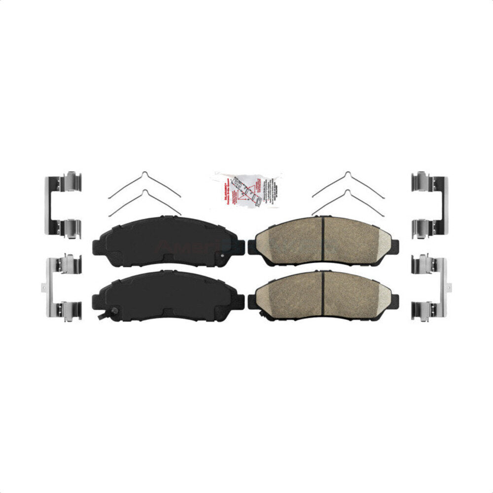 Ceramic Disc Brake Pads Front NWF-PRC1378 For Honda Pilot Acura MDX RLX ZDX