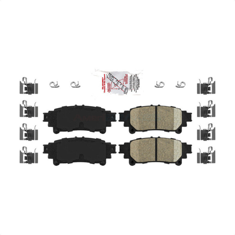 Ceramic Disc Brake Pads Rear NWF-PRC1391 For Toyota Sienna Lexus Highlander V