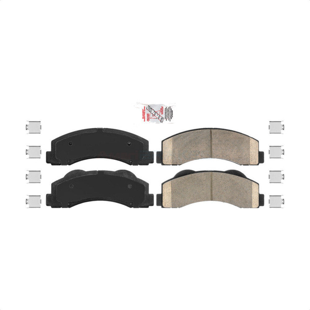 Ceramic Disc Brake Pads Front NWF-PRC1414 For Ford F-150 Expedition Lincoln