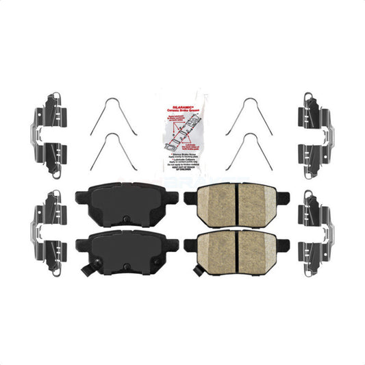 Ceramic Disc Brake Pads Rear NWF-PRC1423 For Toyota Corolla Matrix Yaris Prius
