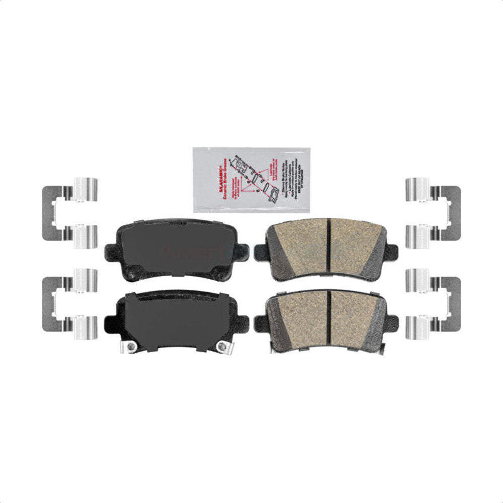 Ceramic Disc Brake Pads Rear NWF-PRC1430A For Chevrolet Malibu Buick LaCrosse