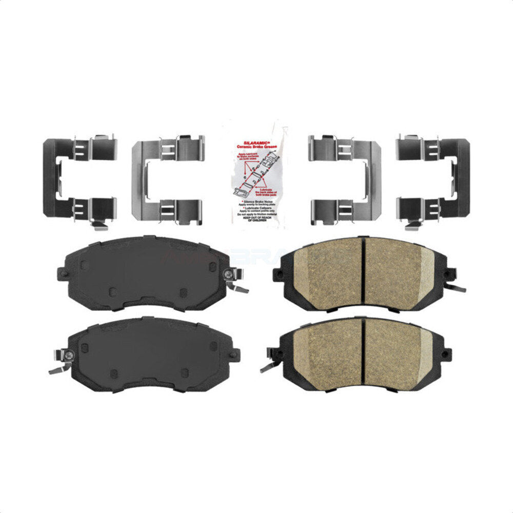 Ceramic Disc Brake Pads Front NWF-PRC1539 For Subaru Forester Impreza XV Outback