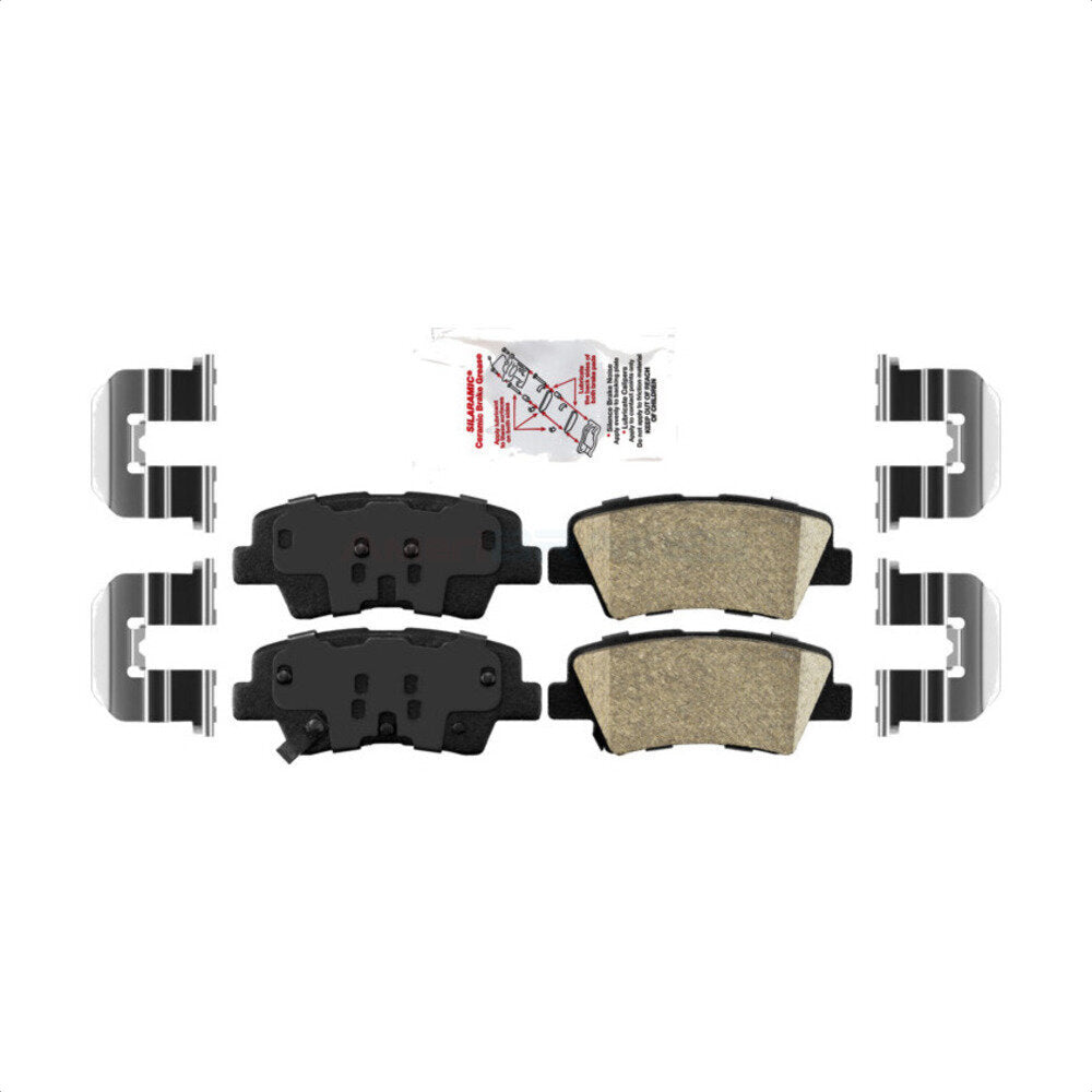 Ceramic Disc Brake Pads Rear NWF-PRC1544 For Hyundai Elantra Kia Accent Rio GT