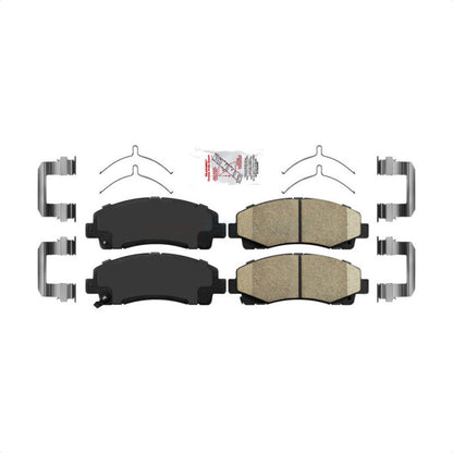 Ceramic Disc Brake Pads Front NWF-PRC1584 For Acura Honda Ridgeline TLX TL