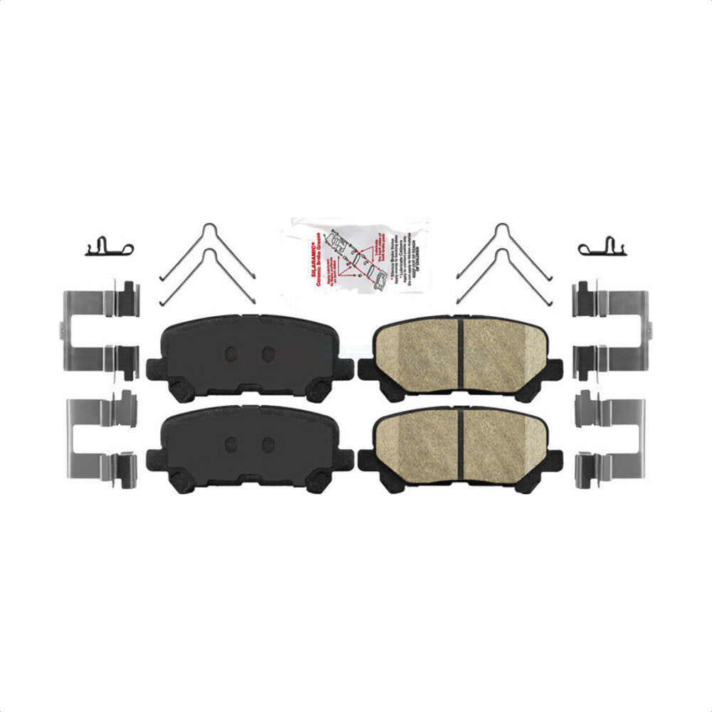 Ceramic Disc Brake Pads Rear NWF-PRC1585 For Honda Odyssey Pilot Acura MDX ZDX