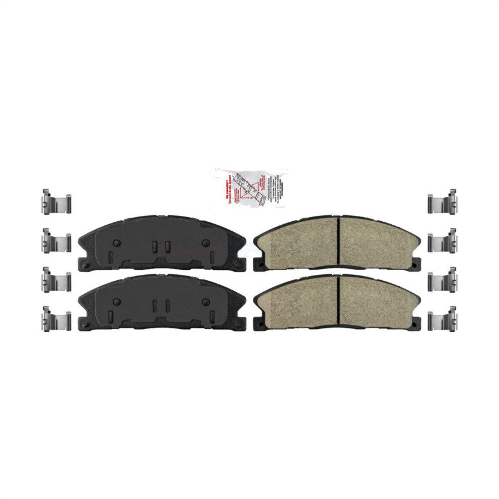 Ceramic Disc Brake Pads Front NWF-PRC1611 For Ford Explorer Flex Taurus Police