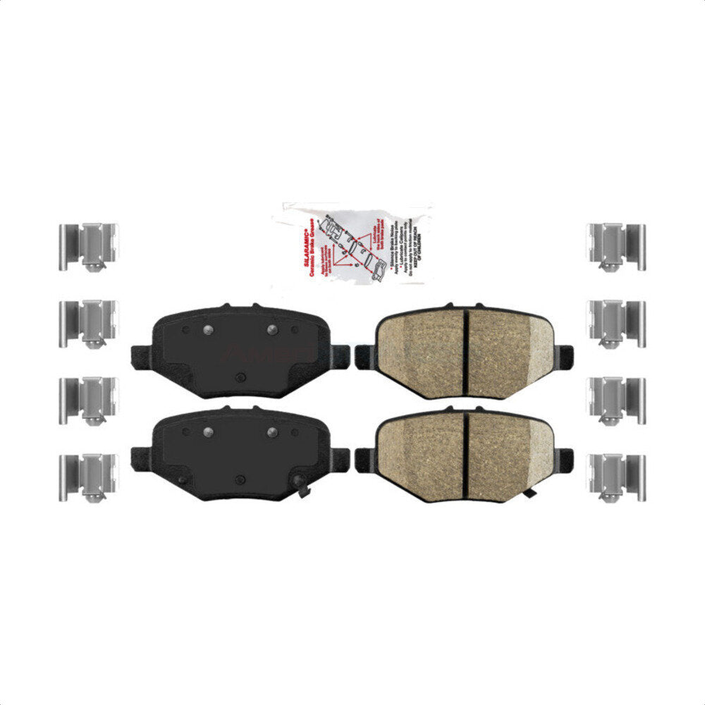 Ceramic Disc Brake Pads Rear NWF-PRC1612 For Ford Explorer Flex Taurus Police