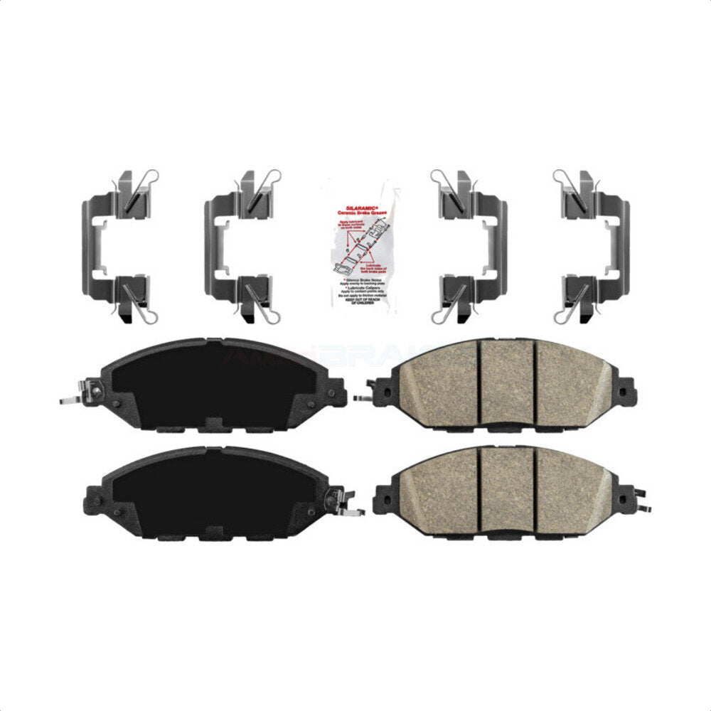 Ceramic Disc Brake Pads Front NWF-PRC1649 For Nissan Murano Pathfinder INFINITI