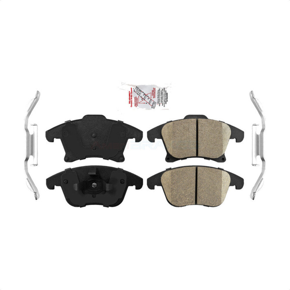Ceramic Disc Brake Pads Front NWF-PRC1653 For Ford Fusion Lincoln MKZ Police SSV