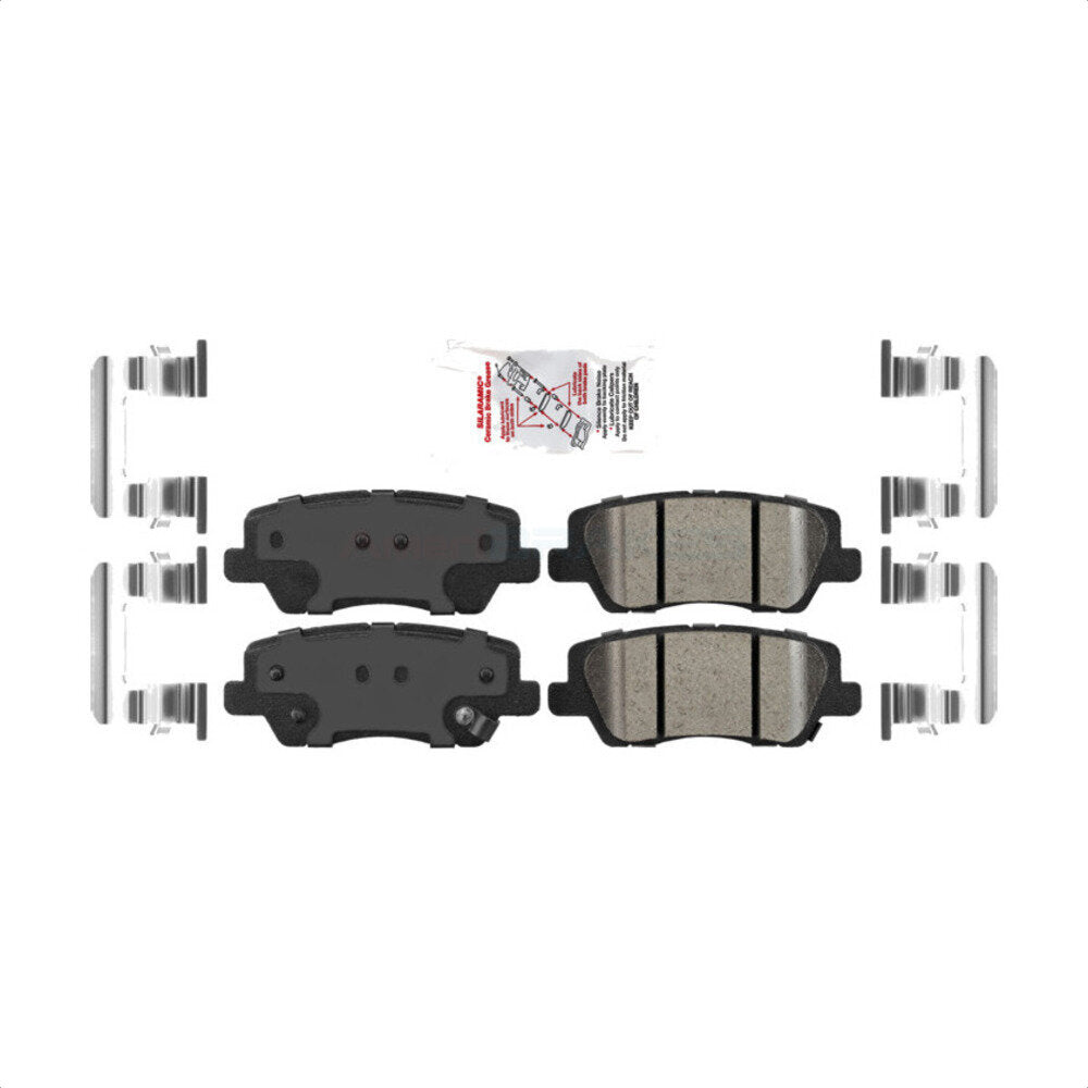 Ceramic Disc Brake Pads Rear NWF-PRC1659 For Cadillac ATS CTS