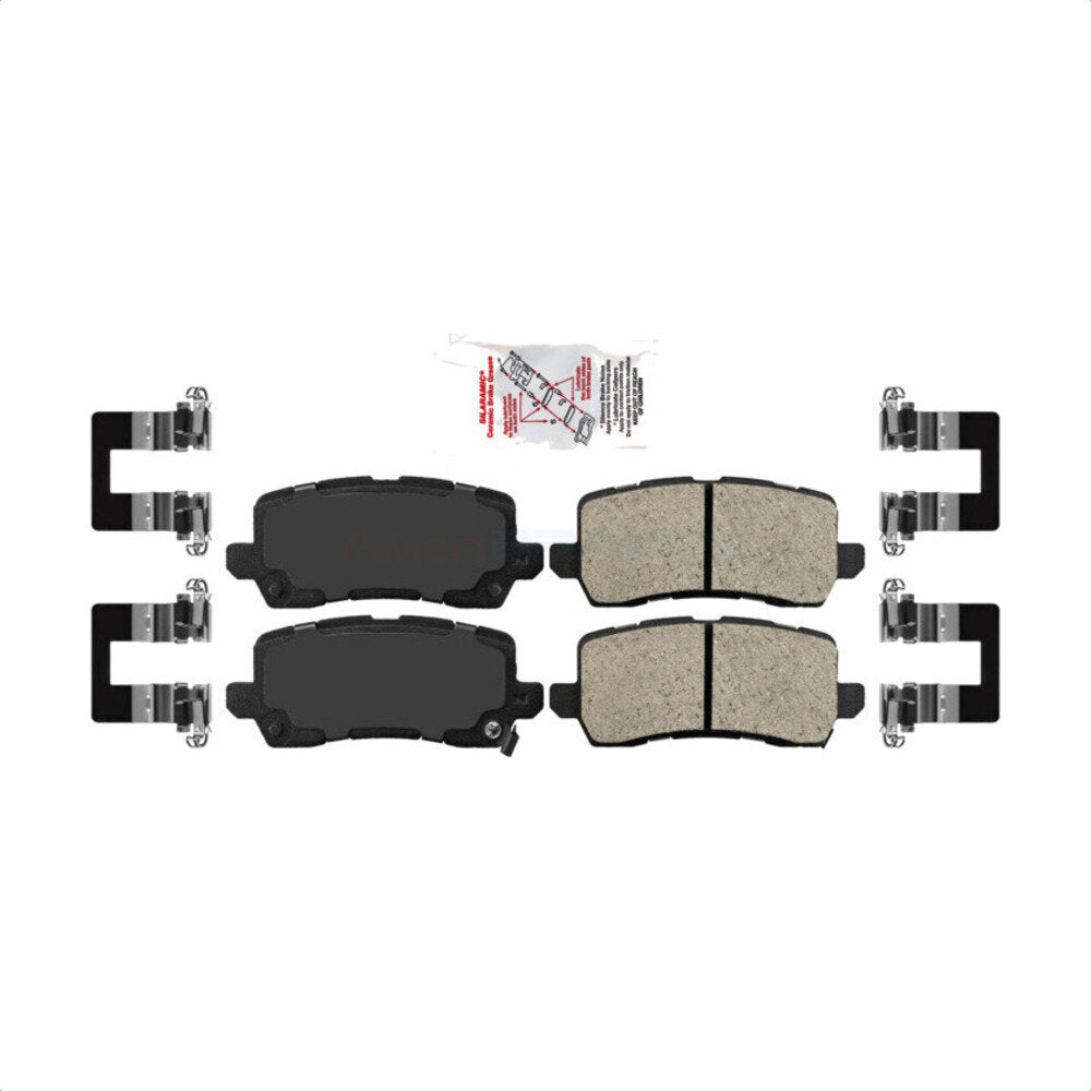 Ceramic Disc Brake Pads Rear NWF-PRC1698 For Acura TLX Honda Odyssey RLX