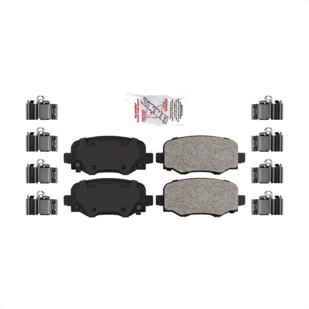 Ceramic Disc Brake Pads Rear NWF-PRC1734 For Jeep Cherokee Chrysler 200