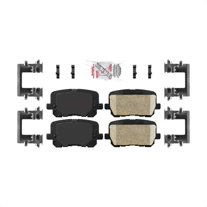 Ceramic Disc Brake Pads Rear NWF-PRC1766 For Dodge Charger Pursuit with RWD