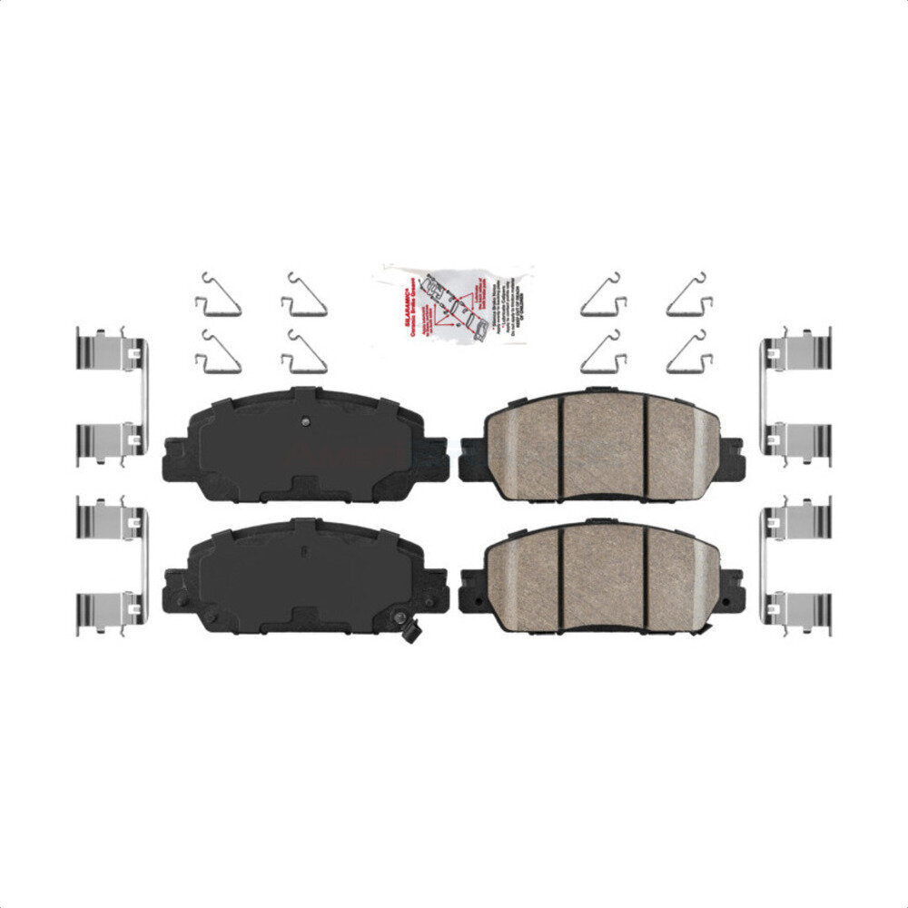 Ceramic Disc Brake Pads Front NWF-PRC1860 For 2016-2017 Honda Accord LX-S