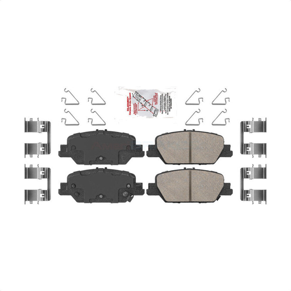 Ceramic Disc Brake Pads Rear NWF-PRC2037 For 2017-2024 Honda CR-V
