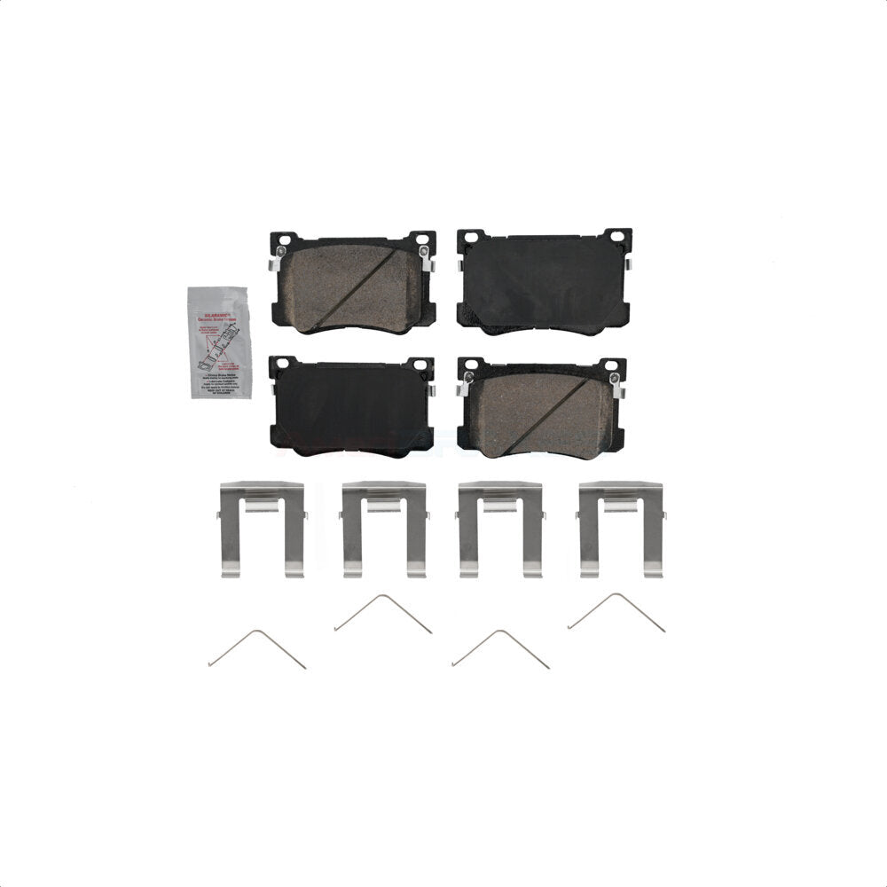 Ceramic Disc Brake Pads Front NWF-PRC2101 For 2018-2020 Genesis G80 3.8L 5.0L