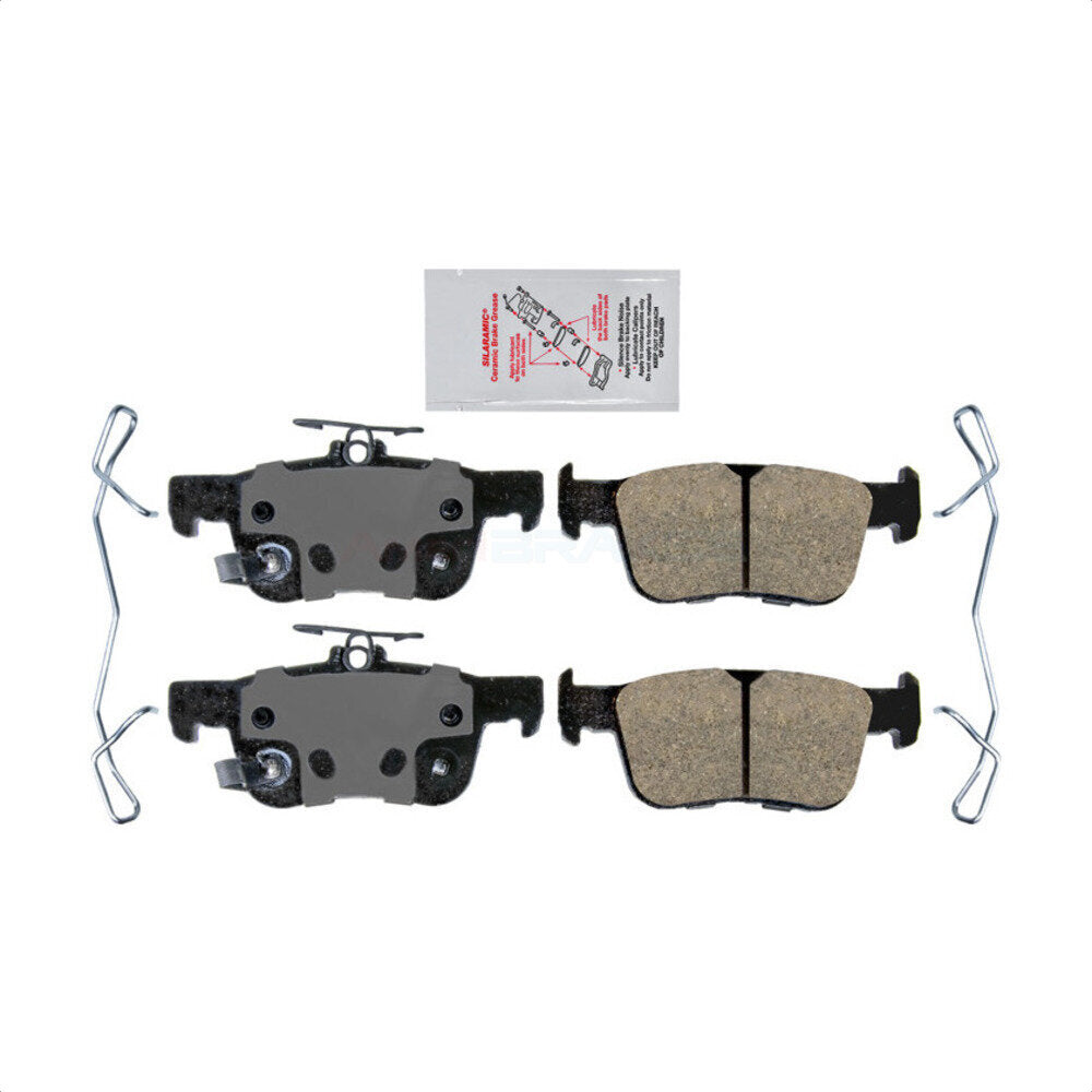 Ceramic Disc Brake Pads Rear NWF-PRC2102 For Honda Civic Accord Acura RDX TLX