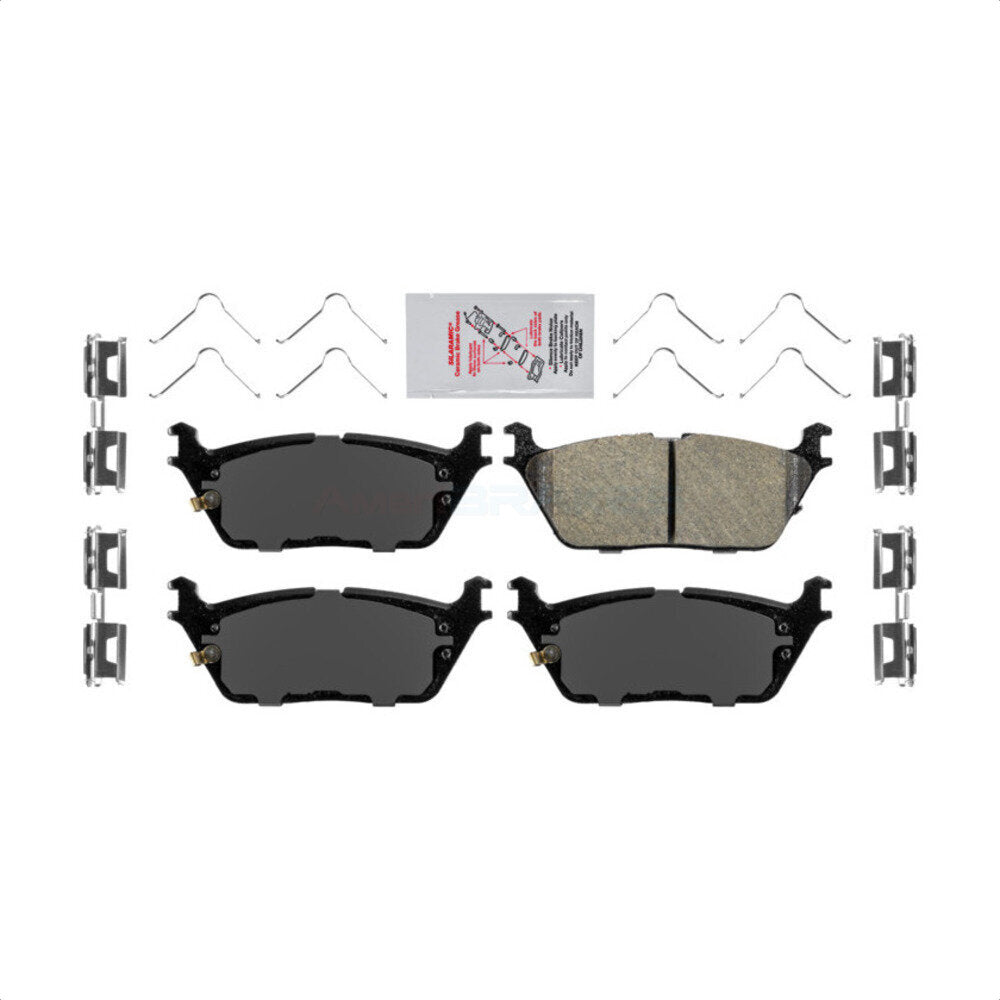 Ceramic Disc Brake Pads Rear NWF-PRC2169 For Ram 1500 Jeep Wagoneer Grand L
