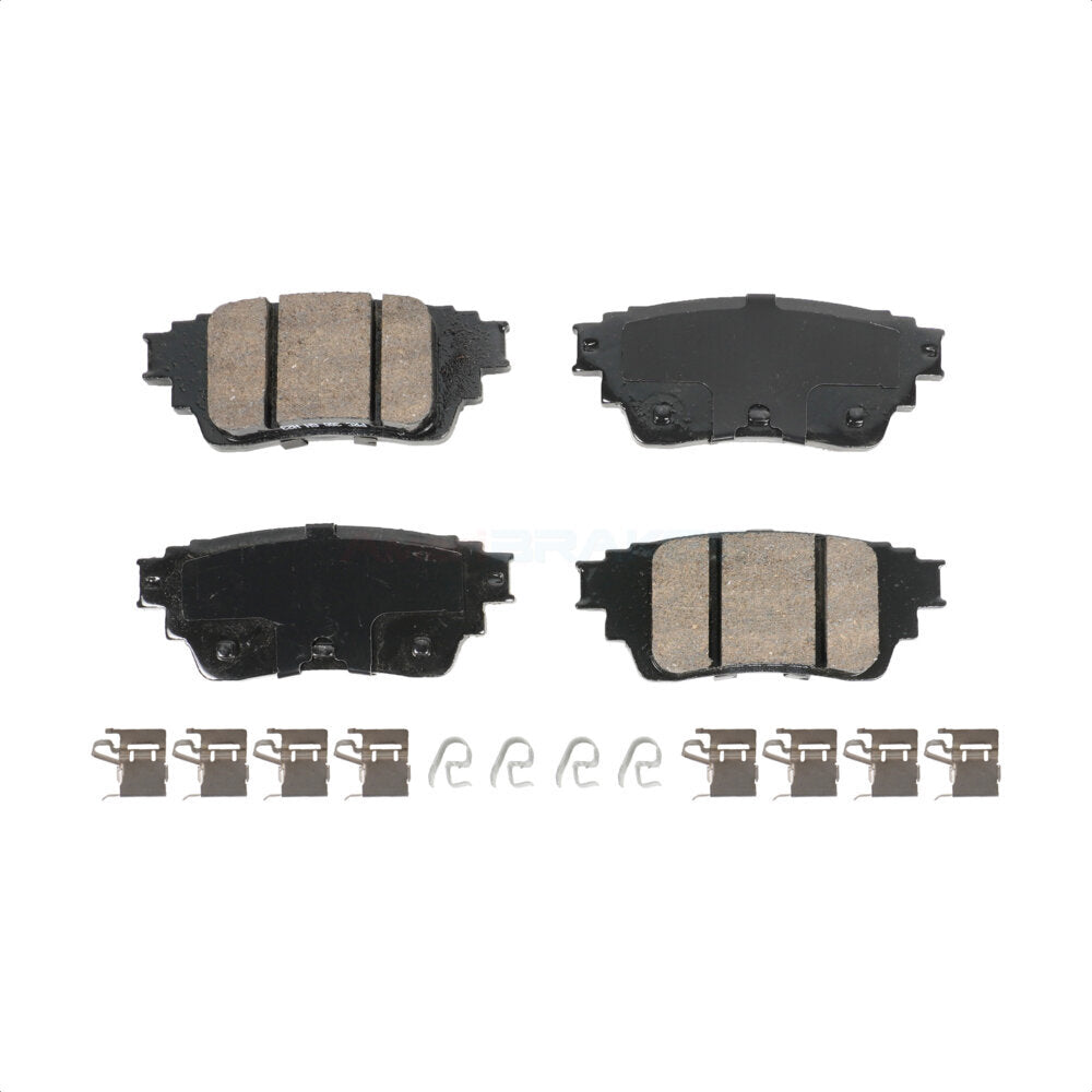 Ceramic Disc Brake Pads Rear NWF-PRC2200 For Nissan Rogue Mitsubishi Outlander