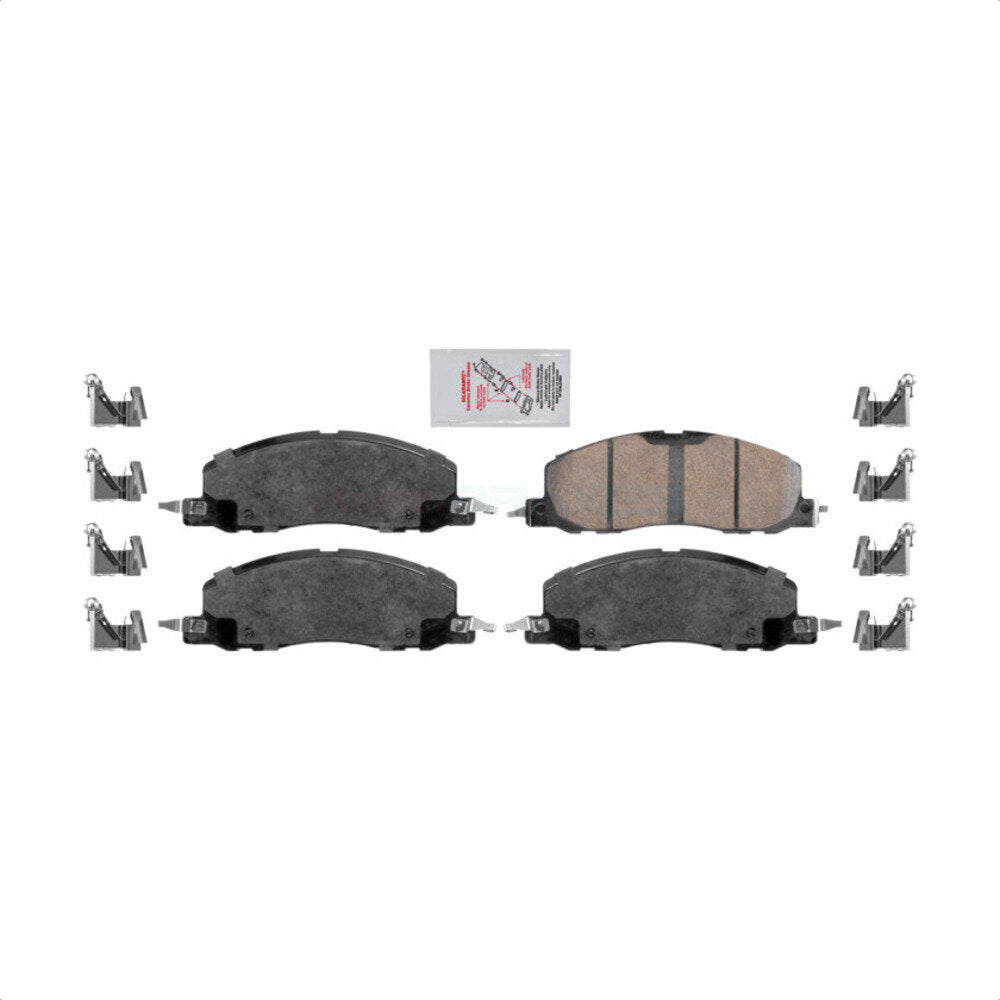 Ceramic Disc Brake Pads Front NWF-PRC2230 For Ford Explorer Lincoln Aviator